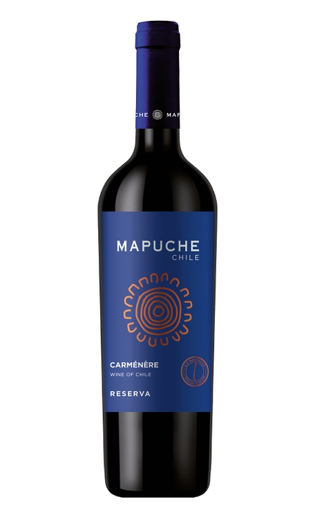 Vinho Viña Marchigue Tinto Seco Chile Mapuche Carménère 750ml