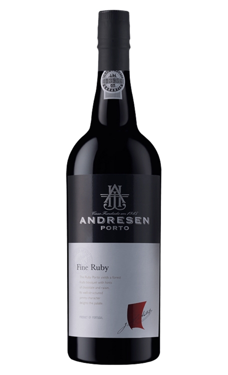 Vinho Andresen Tinto Seco Portugal Fine Ruby Blend 750ml