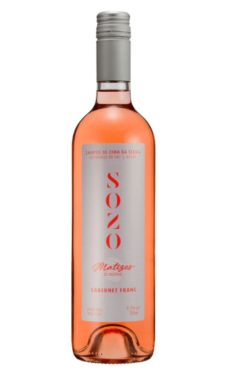 Vinho Sozo Rosé Seco Brasil Matizes de Outono Cabernet Franc 750ml