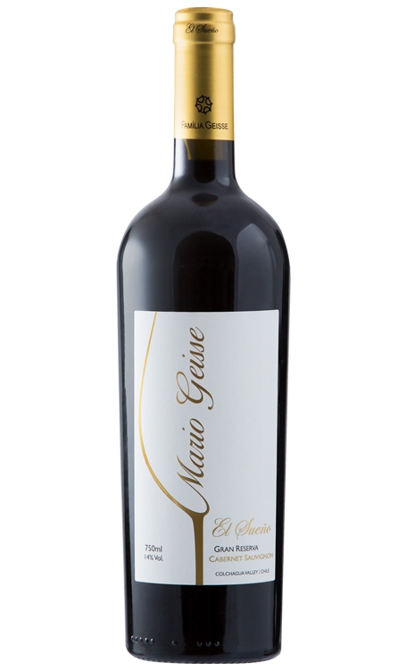 Vinho Vinícola Família Geisse Tinto Seco Chile Mário Geisse El Sueno Gran Reserva Cabernet Sauvignon 750ml