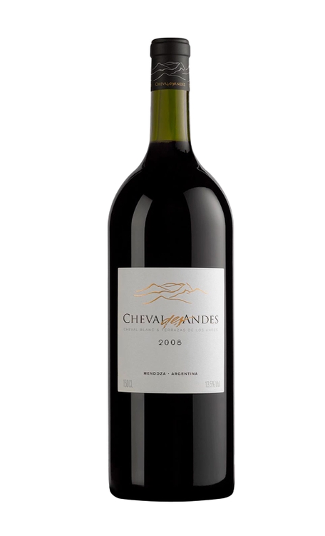 Vinho Château Cheval Blanc Tinto Seco Argentina Magnum Blend 2008 1,5l