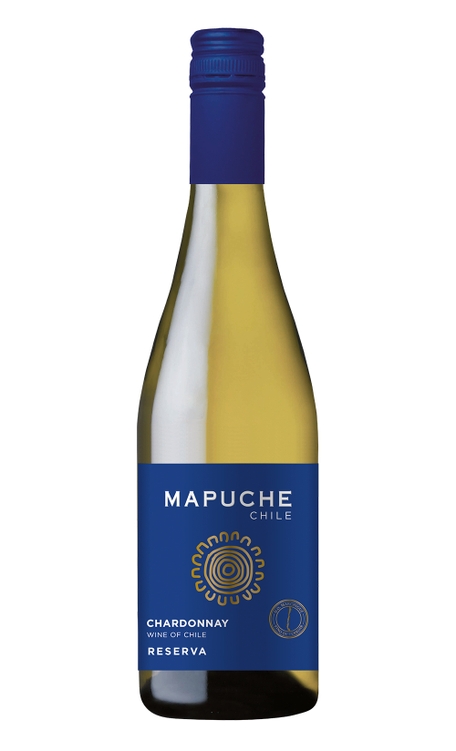 Vinho Viña Marchigue Branco Seco Chile Mapuche Chardonnay 750ml