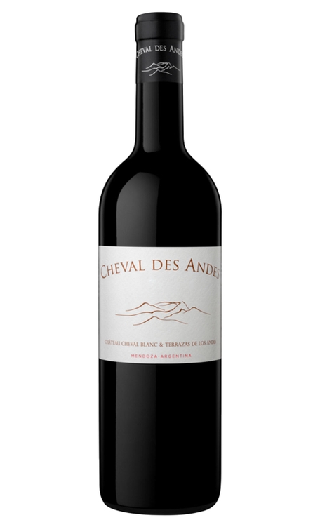 Vinho Château Cheval Blanc Tinto Seco Argentina Cheval Des Andes Cabernet Sauvignon, Malbec 2017 750ml