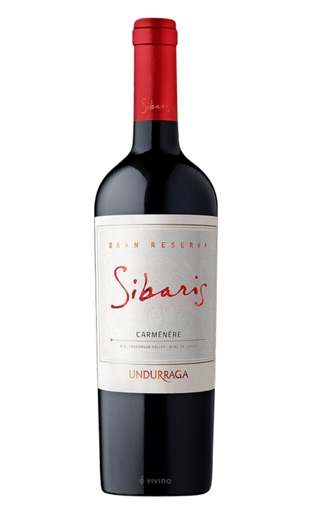 Vinho Undurraga Tinto Seco Chile Sibaris Gran Reserva Carménère 750ml