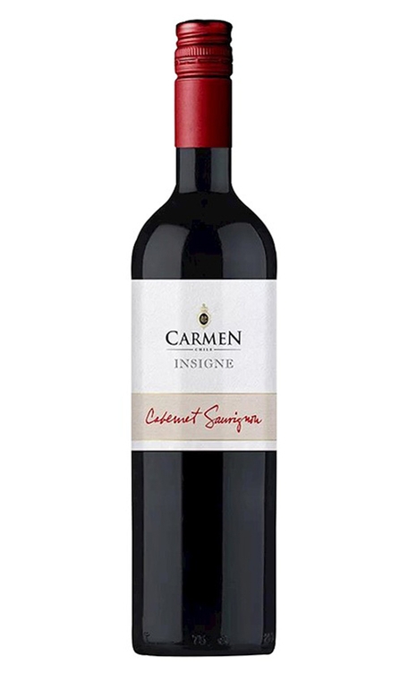 Vinho Viña Carmen Tinto Seco Chile Insigne Cabernet Sauvignon 750ml