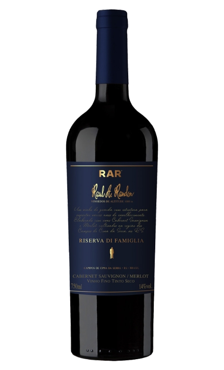 Vinho Rar Tinto Seco Brasil Riserva Di Famiglia Cabernet Sauvignon, Merlot 750ml