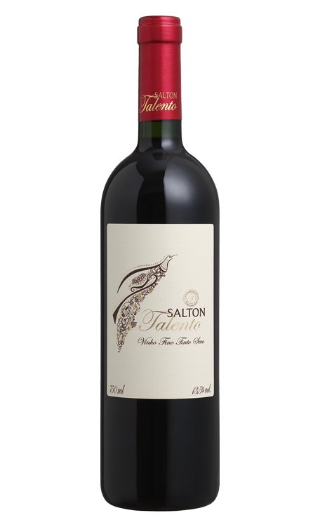 Vinho Vinícola Salton Tinto Seco Brasil Talento Cabernet Sauvignon, Merlot, Tannat 750ml