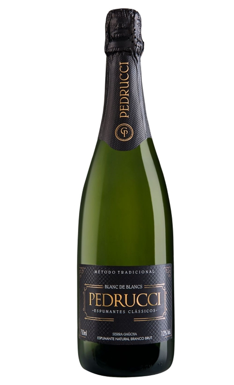 Espumante Casa Pedrucci Branco Brut Brasil Blanc de Blancs Blend 750ml