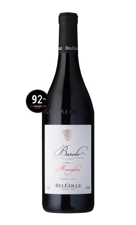 Vinho Bel Colle Tinto Seco Itália Barolo Monvigliero Nebbiolo 2017 750ml