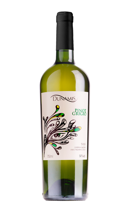Vinho Dunamis Branco Seco Brasil Pinot Grigio 750ml