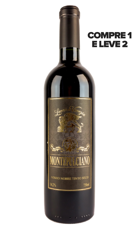 Vinho Leone Di Venezia Tinto Seco Brasil Montepulciano 750ml