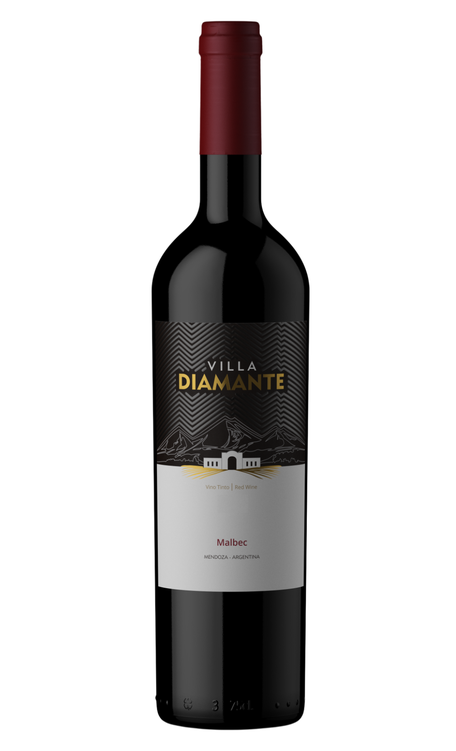 Vinho Villa Diamante Tinto Seco Argentina Malbec 750ml