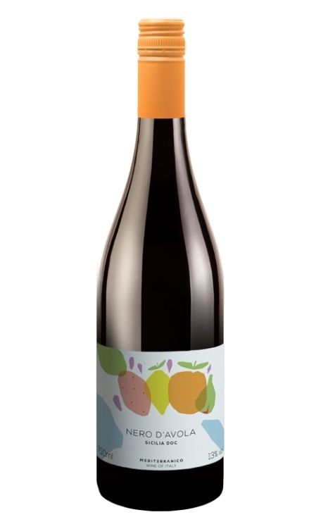 Vinho Settesoli Tinto Seco Itália Mediterrânico Nero D'avola 750ml