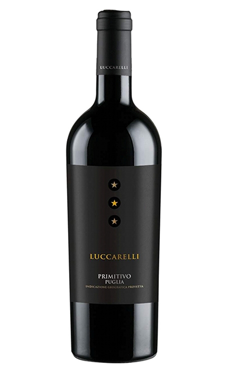 Vinho Luccarelli Tinto Seco Itália Primitivo 750ml