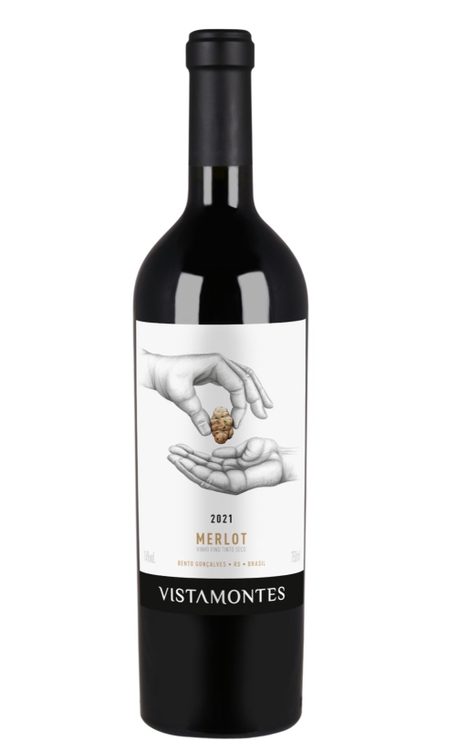 Vinho Vistamontes Tinto Seco Brasil Merlot 750ml