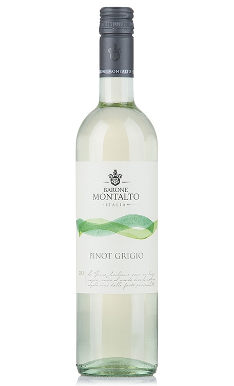 Vinho Barone Montalto Branco Seco Itália Igt Pinot Grigio 750ml