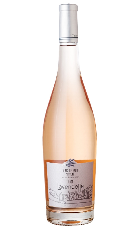 Vinho Vins Breban Rosé Seco França Lavendette Cinsault, Grenache, Syrah 750ml