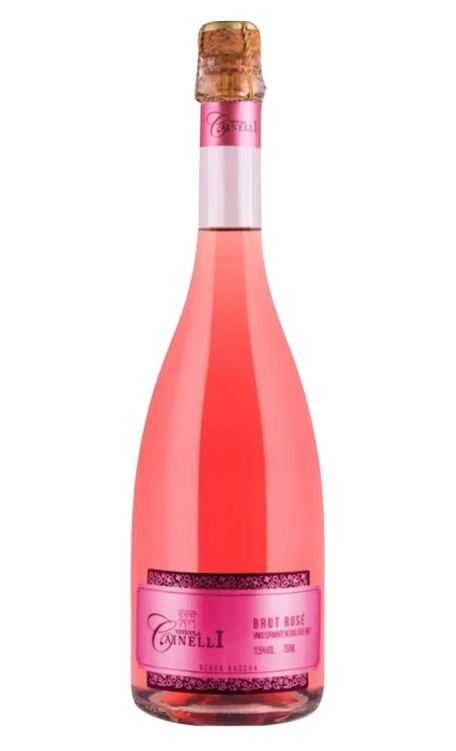 Espumante Cainelli Rosé Brut Brasil Chardonnay, Pinot Noir 750ml