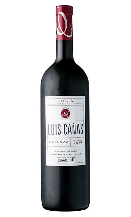 Vinho Luis Cañas Tinto Seco Espanha Magnum Tempranillo 1,5l