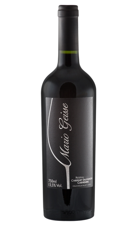 Vinho Vinícola Família Geisse Tinto Seco Chile Mário Geisse Reserva Cabernet Sauvignon, Carménère 750ml