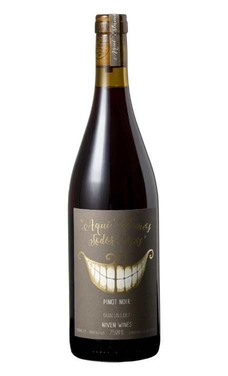 Vinho Bodega Niven Tinto Seco Argentina Aqui Estamos Todos Locos Pinot Noir 750ml