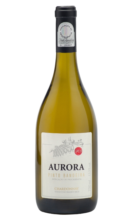 Vinho Vinícola Aurora Branco Seco Brasil Pinto Bandeira Chardonnay 750ml