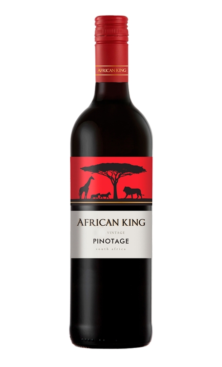 Vinho Zidela Tinto Seco África do Sul African King Pinotage 750ml