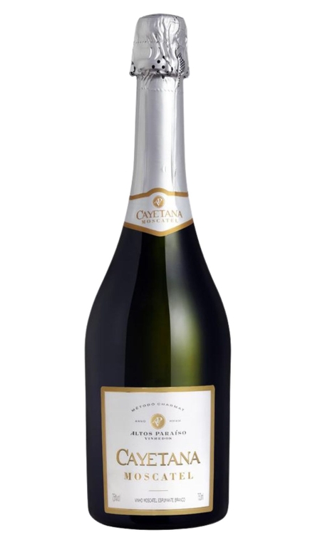Espumante Finca La Cayetana Branco Moscatel Brasil Altos Paraíso Moscato 750ml