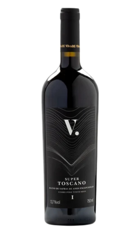 Vinho Vivalti Tinto Seco Brasil Super Toscano Cabernet Sauvignon, Merlot, Sangiovese 750ml