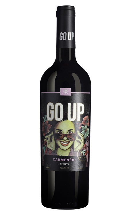 Vinho Tdp Wines Tinto Seco Chile Go Up Reserva Carménère 750ml
