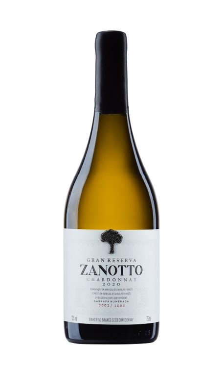 Vinho Zanotto Branco Seco Brasil Gran Reserva Chardonnay 750ml