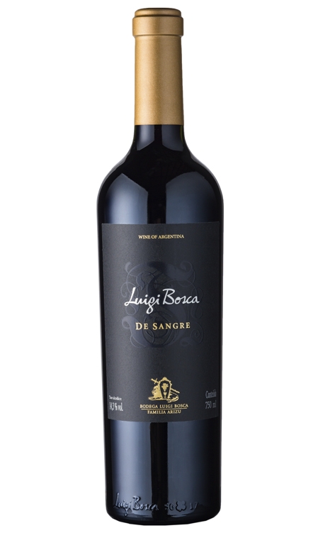 Vinho Luigi Bosca Tinto Seco Argentina de Sangre Red Cabernet Sauvignon, Merlot, Syrah 750ml