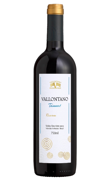 Vinho Vallontano Tinto Seco Brasil Reserva Tannat 750ml