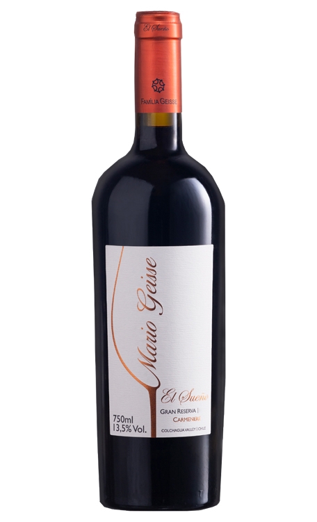 Vinho Vinícola Família Geisse Tinto Seco Chile Mário Geisse El Sueno Carménère 750ml