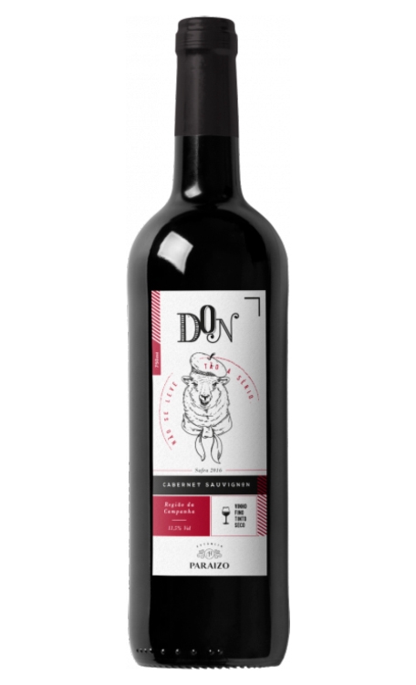 Vinho Estância Paraizo Tinto Seco Brasil Don Cabernet Sauvignon 750ml