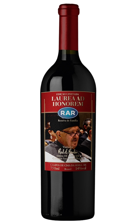Vinho Rar Tinto Seco Brasil Láurea Cabernet Sauvignon, Merlot 2012 750ml
