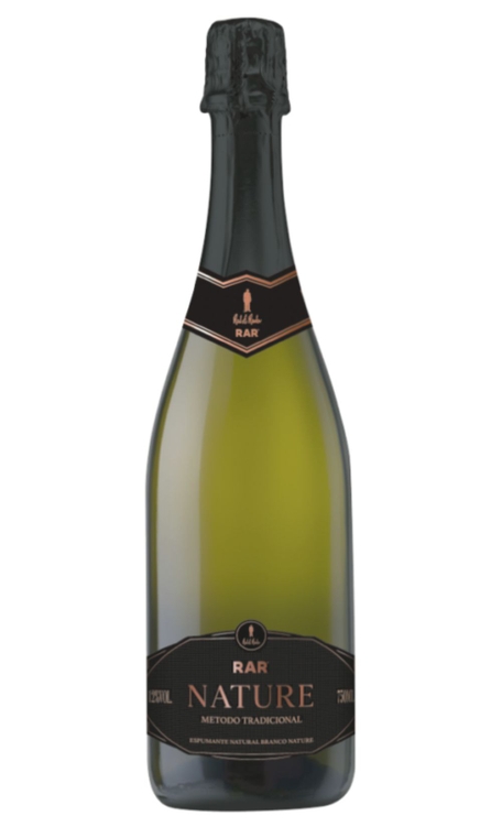 Espumante Rar Branco Nature Brasil Chardonnay, Pinot Noir 750ml
