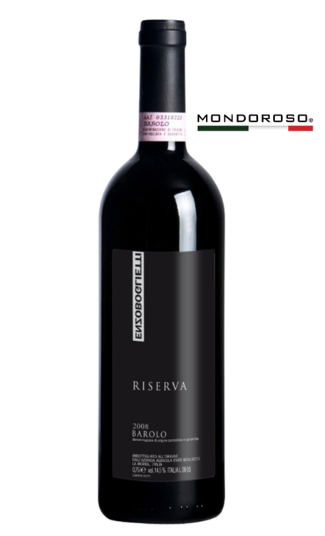 Vinho Enzo Boglietti Tinto Seco Itália Riserva Nebbiolo 2008 750ml