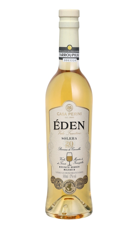 Vinho Casa Perini Branco Suave Brasil Éden Moscato, Trebbiano 500ml