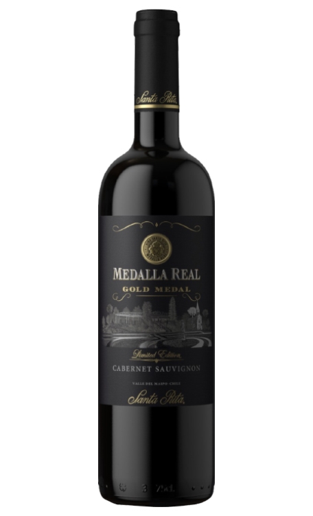 Vinho Viña Santa Rita Tinto Seco Chile Medalla Real Cabernet Sauvignon 750ml