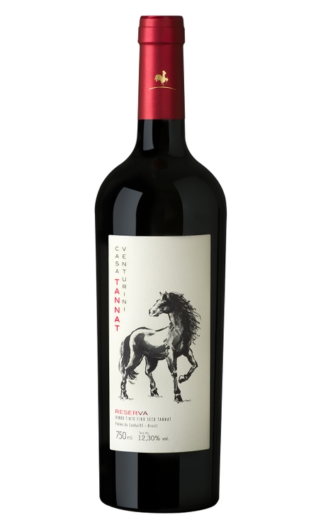 Vinho Casa Venturini Tinto Seco Brasil Reserva Tannat 750ml