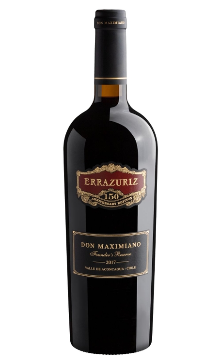 Vinho Errazuriz Tinto Seco Chile Don Maximiano Founder's Reserve Blend 2017 750ml